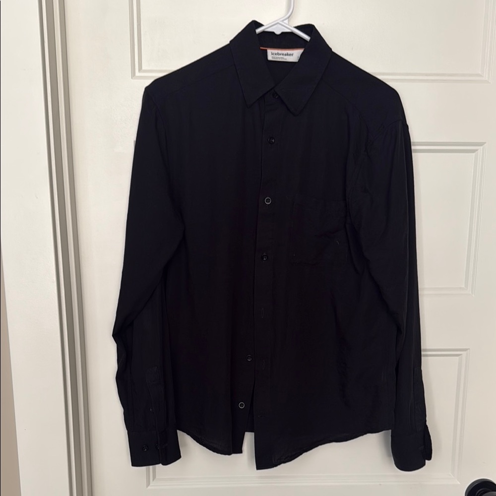 Icebreaker Dark Casual Button Down Shirt